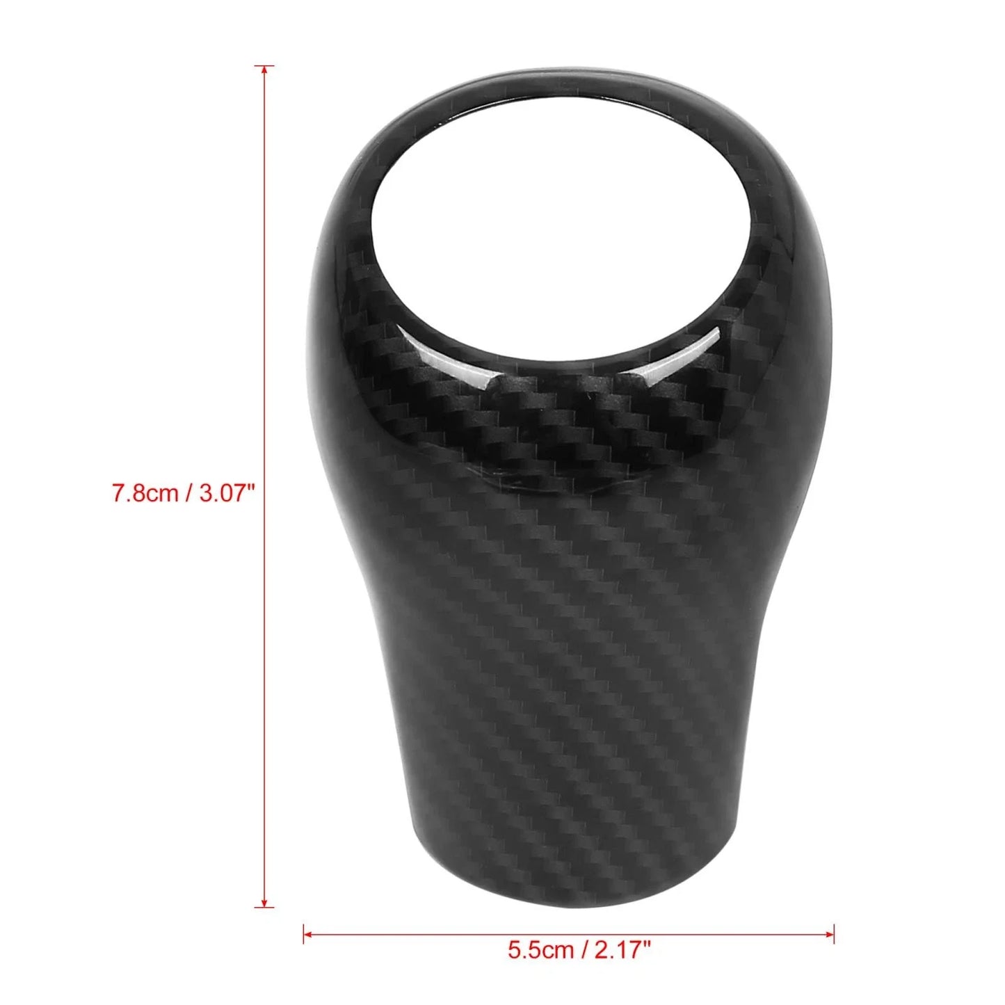 Black Gear Shift Knob Panel Cover for Mercedes-Benz A-Class (2004-2011)