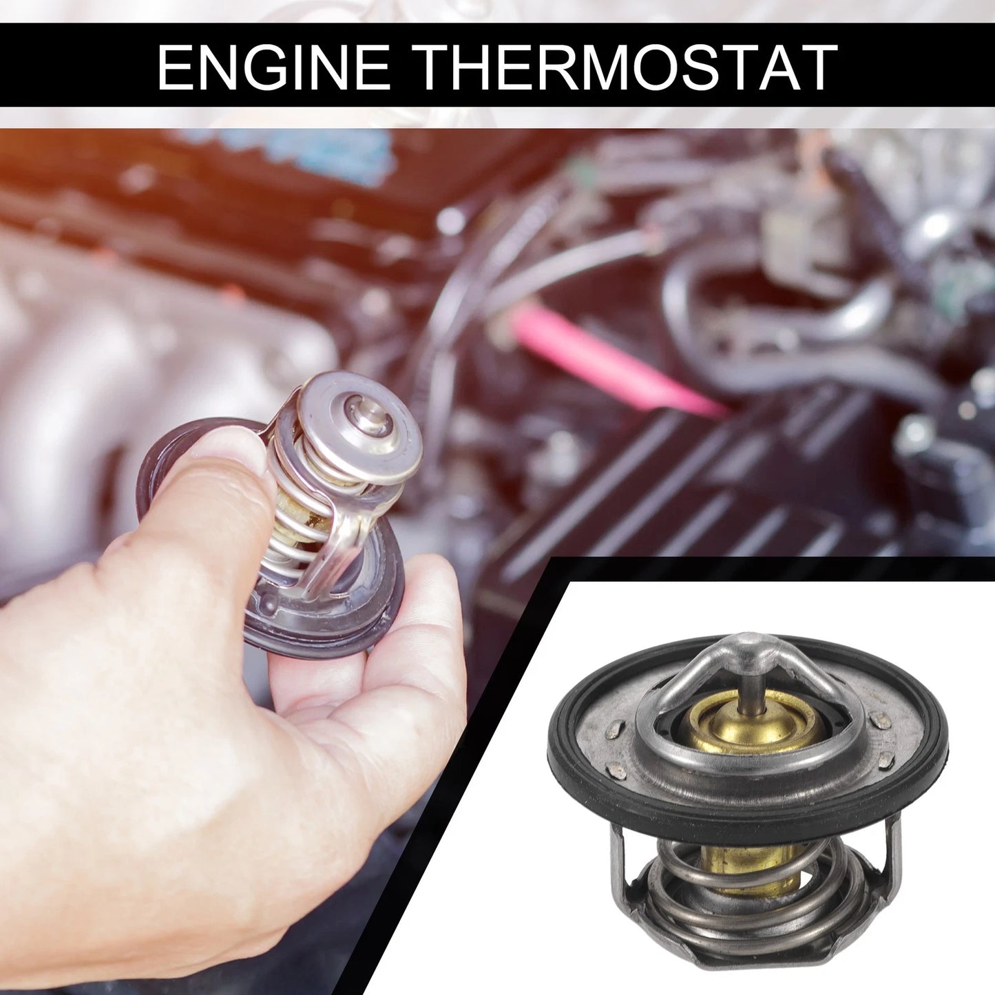 Engine Coolant Thermostat for Mitsubishi Mirage (2017–2022) No. 1305A280