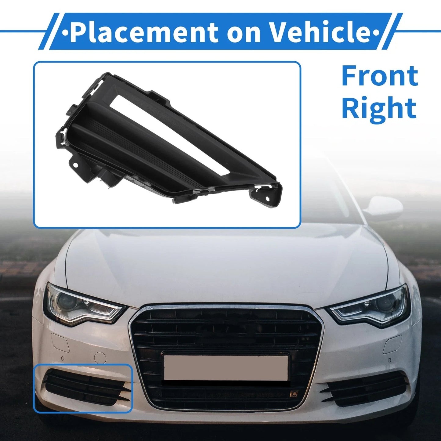 Front Right Fog Light Grill for Honda CR-V (2020-2022)