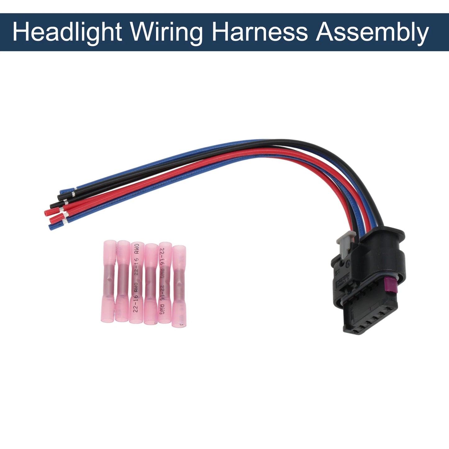 Headlight Wiring Harness Assembly No.63217361305 for Mini Cooper F55 F56 (2013–2017)