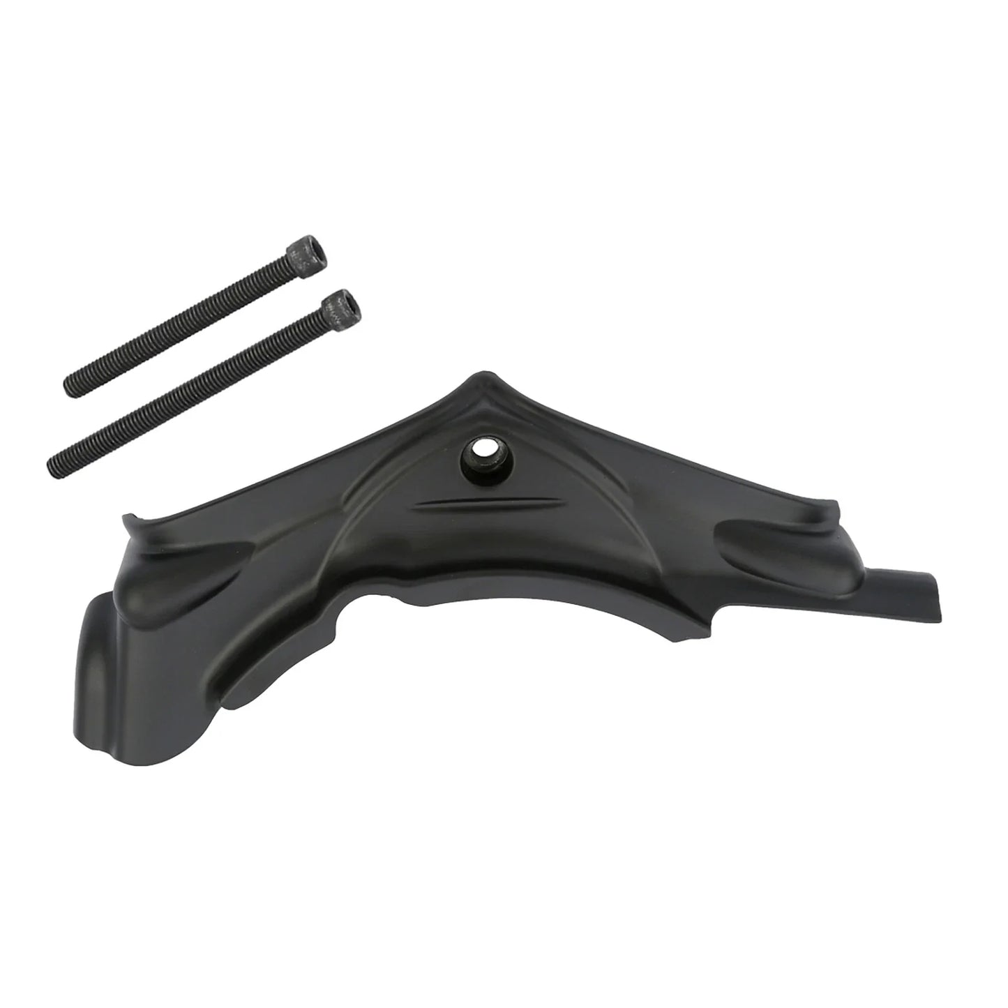 Black Cylinder Base Side Cover for Harley Touring, Dyna (2006-2016)