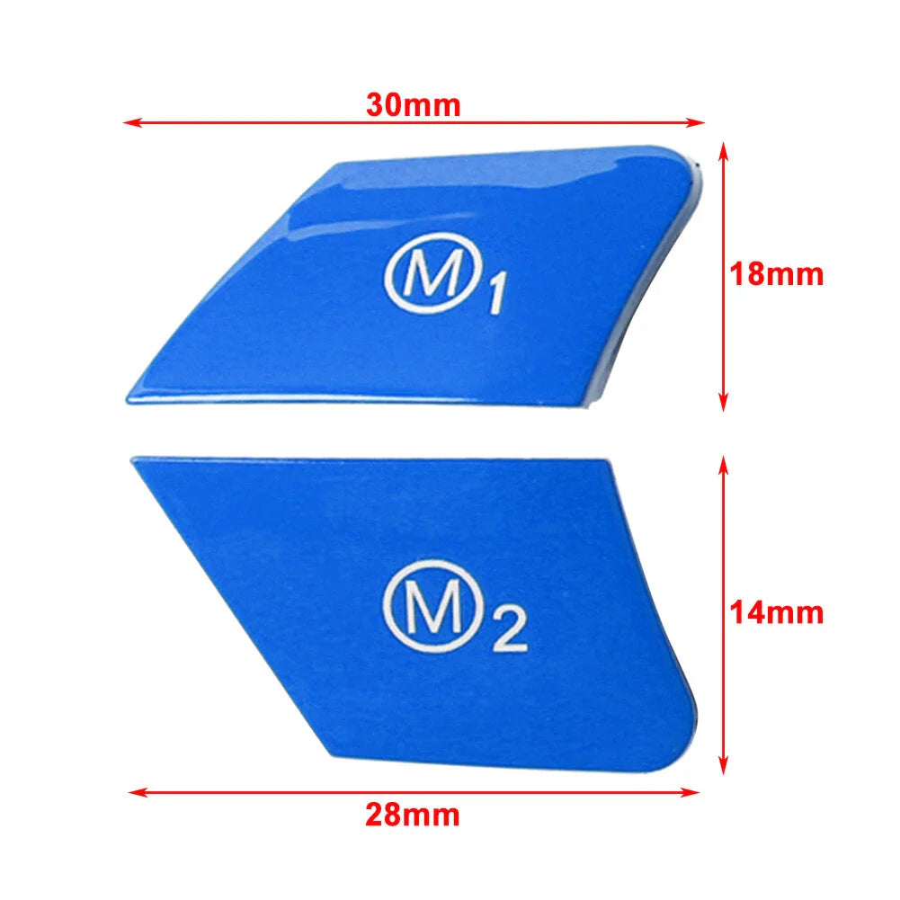 Steering Wheel Mode Switch Button Cover for BMW 1 2 3 4 5 6 Series (2004-2023)