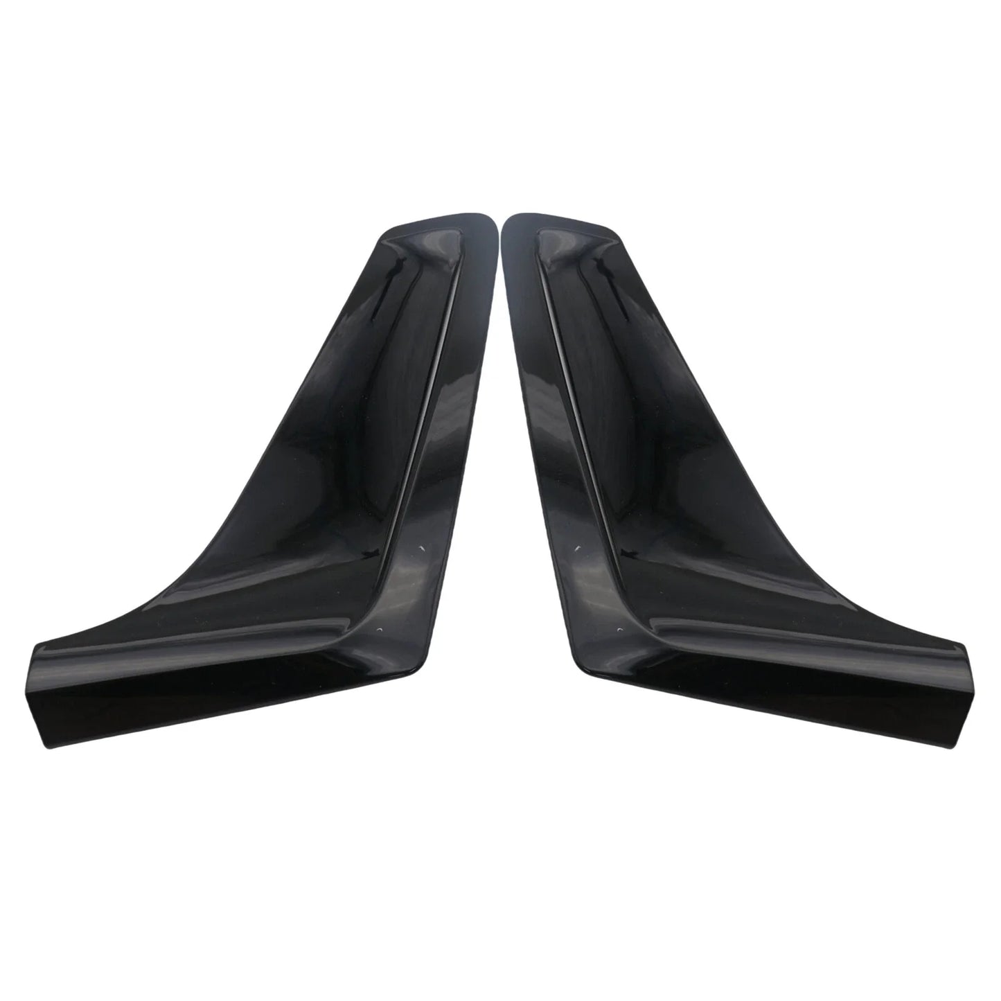 2 x Glossy Black Fender Side Air Duct Molding Trims for BMW 7-Series G12 (2016–2019)