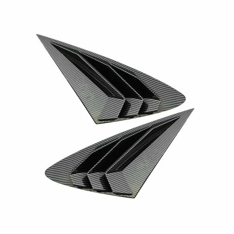 Carbon Fiber Side Vent Window Louver Cover Trim for Hyundai Sonata (2020–2023)