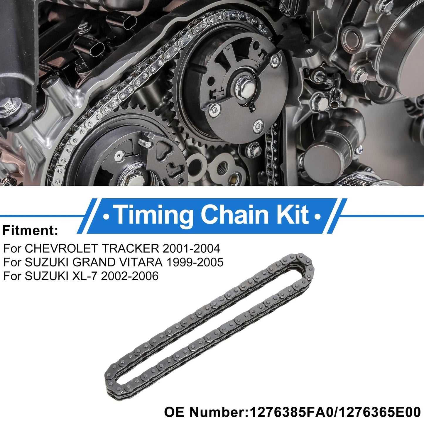 Timing Chain Kit for Chevrolet Tracker (2001–2004) No. 1276385FA0/1276365E00