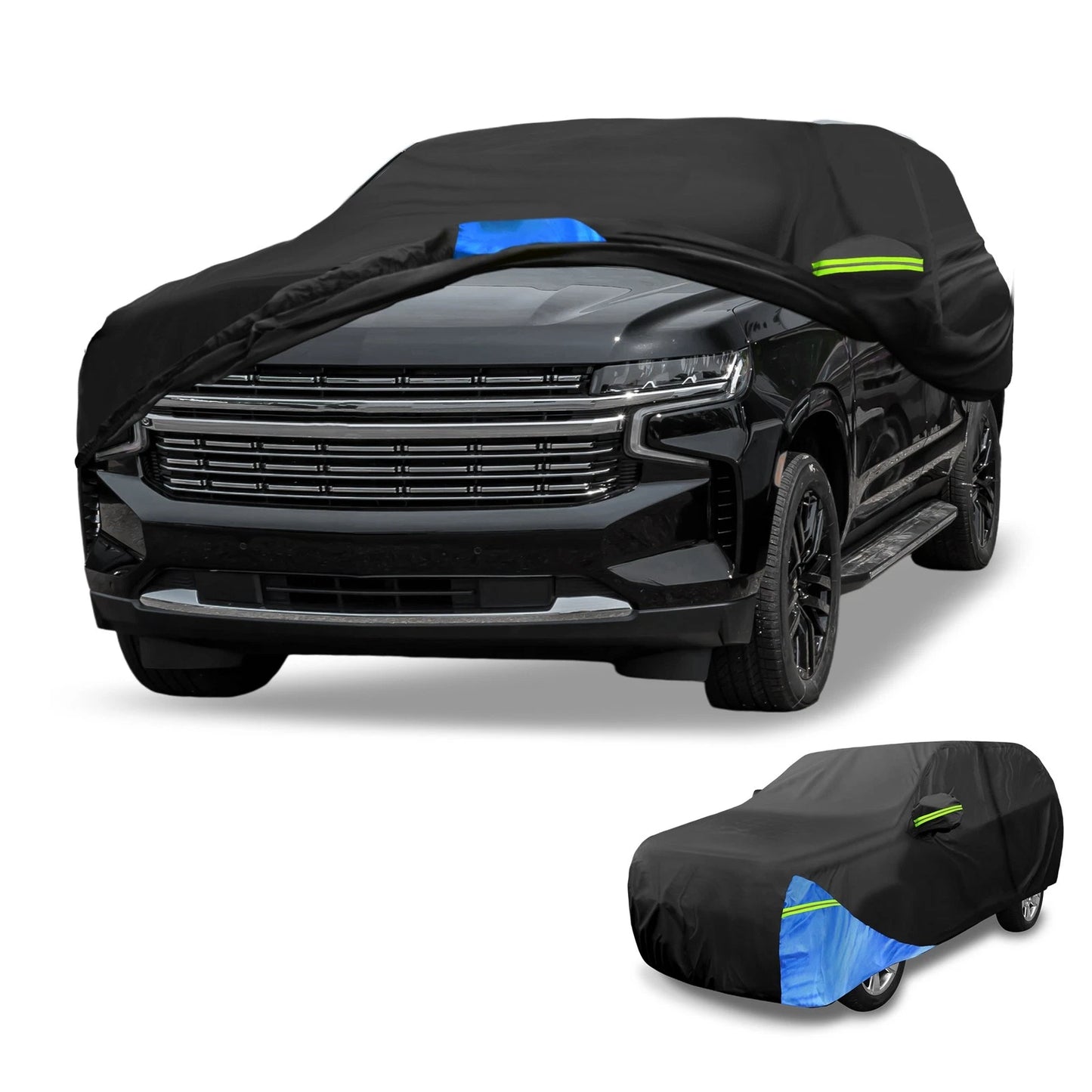 Waterproof Car Cover with Door Zipper for Chevrolet Tahoe