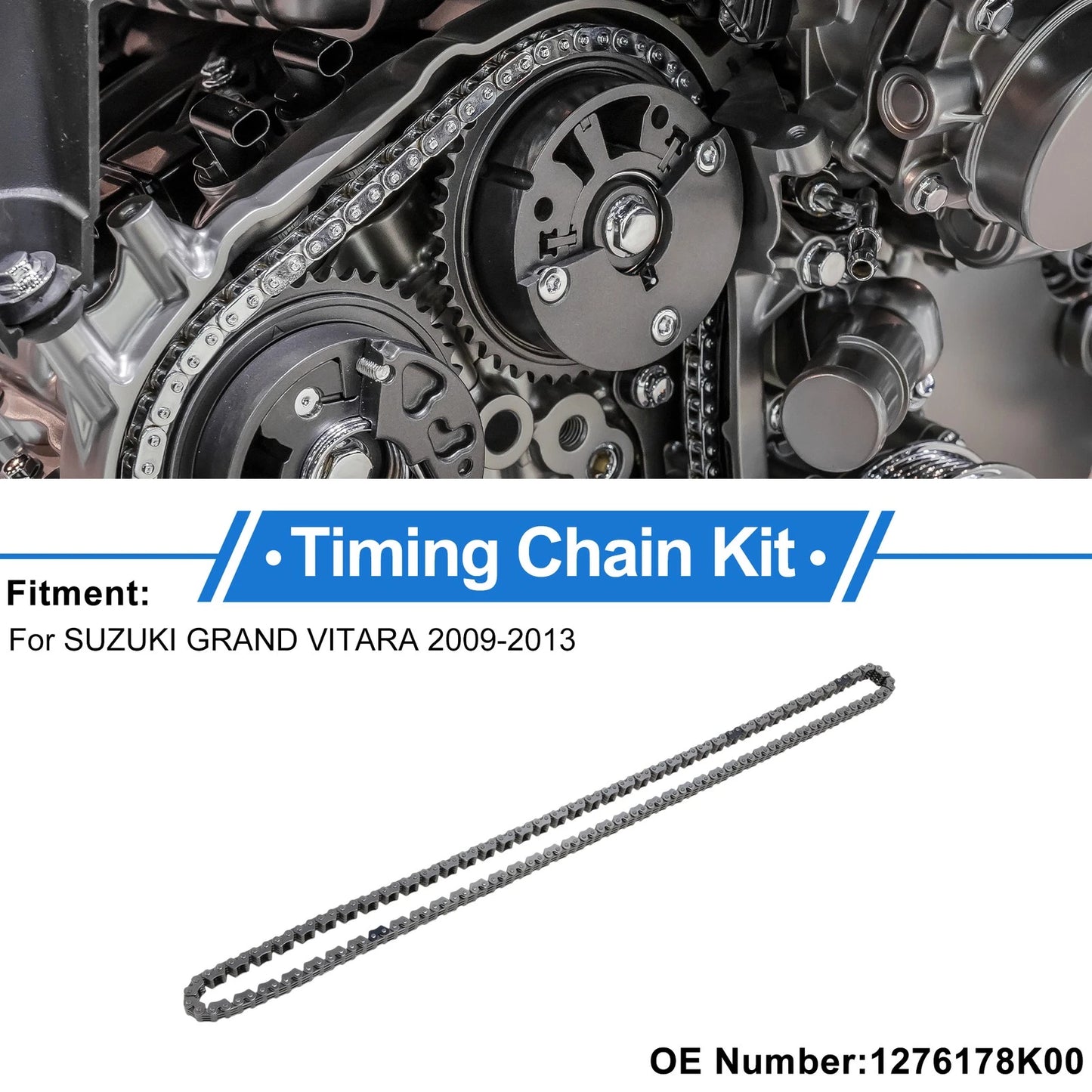 Timing Chain Kit for Suzuki Grand Vitara (2009–2013) No. 1276178K00