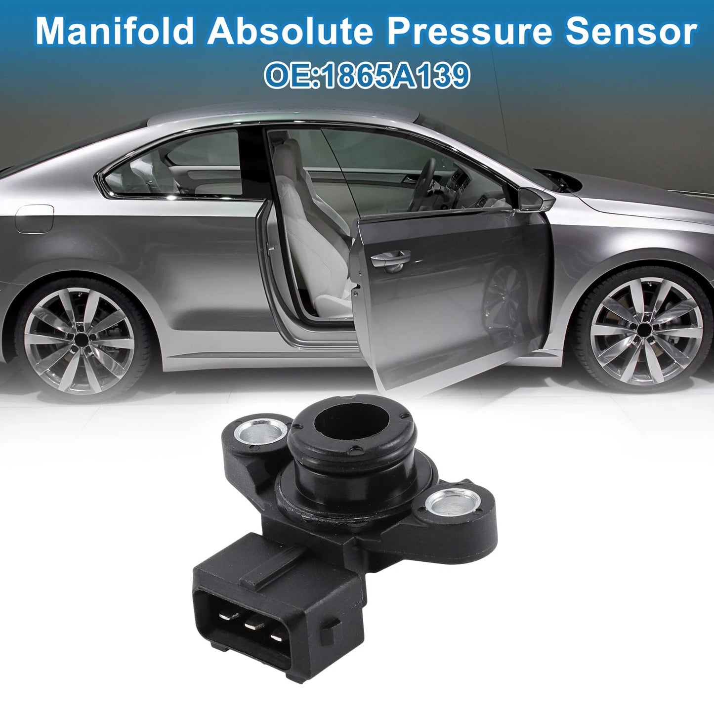 Manifold Absolute Pressure Sensor No. 1865A139 for Mitsubishi Lancer (2008–2017)