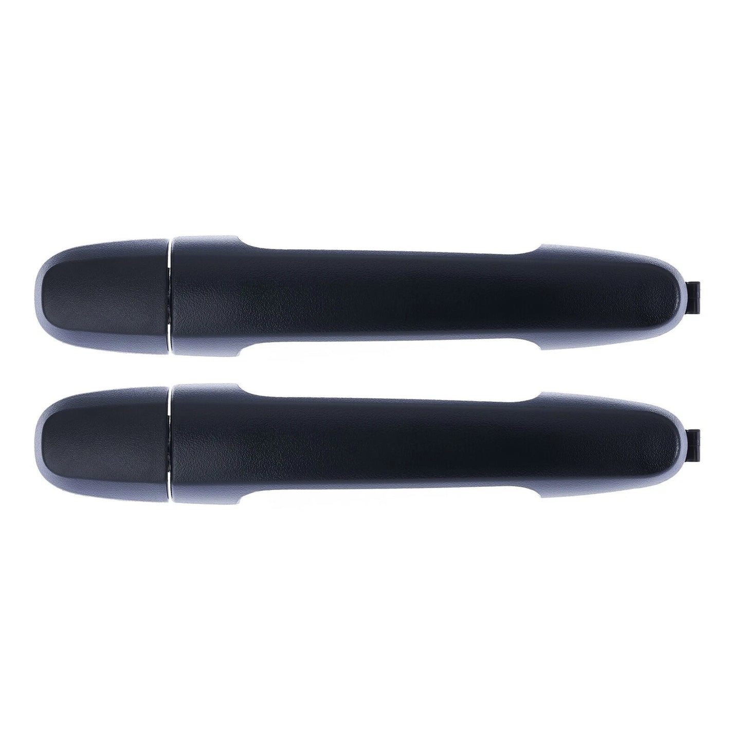 Set of 2 Outer Door Handles for Toyota Hilux (2005–2015) Textured Black