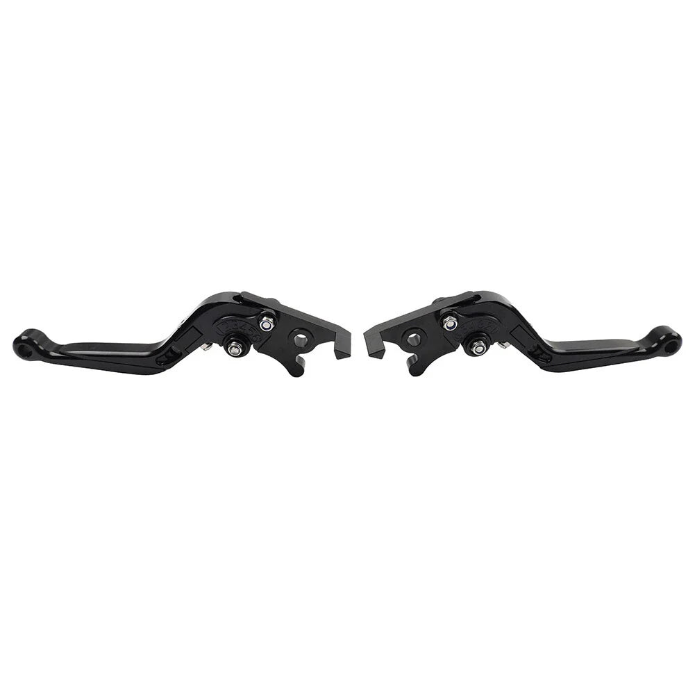 Black Extendable Brake Clutch Levers for Suzuki GSXR600 GSXR750 GSXR1000 (06-10)