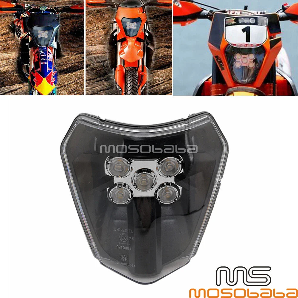 LED Headlight for Universal Enduro Bike SX FE EXC SMCR690