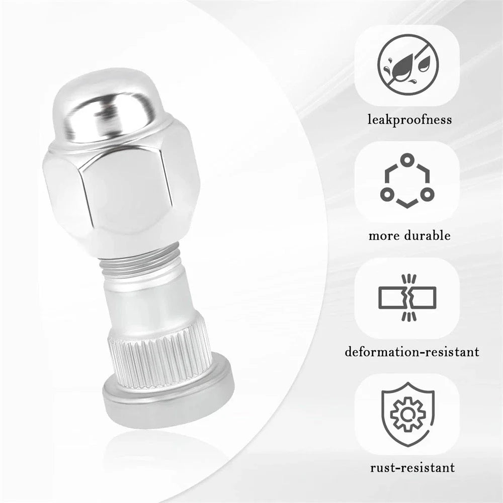 Wheel Stud Bolt Set for Hyundai Sonata, Santa Fe, Veloster, Kia Sportage (2006-2023)