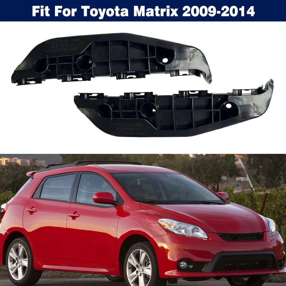 2 x Front Left & Right Bumper Bracket Support for Toyota Matrix (2009–2014)
