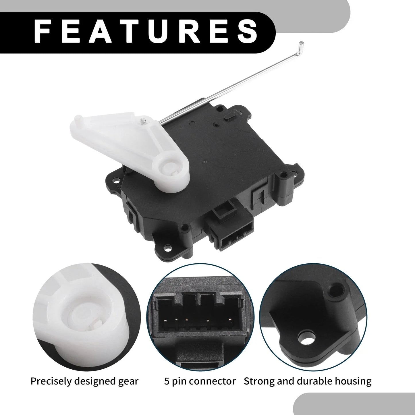 2 x No.79160S0XA01 HVAC Heater Blend Door Actuator for Honda Odyssey (2002-2004)