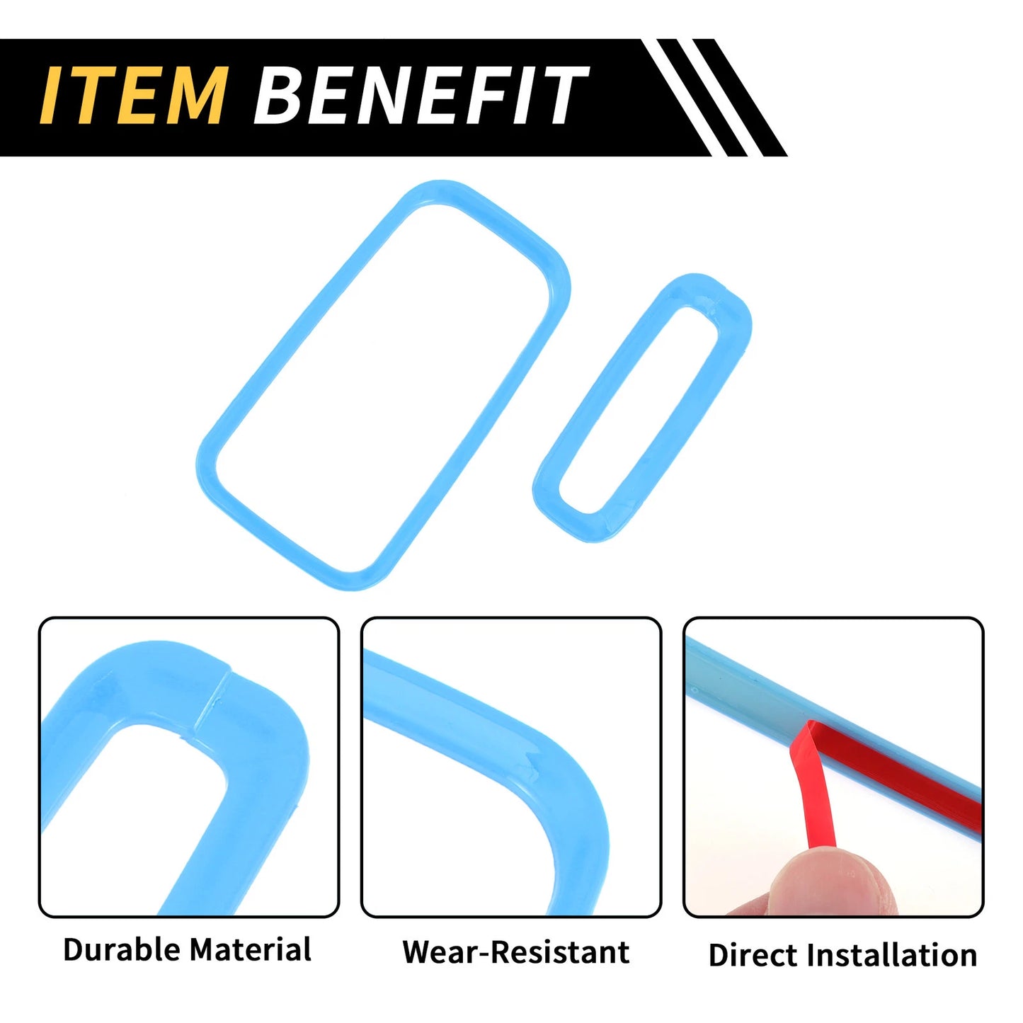 Console Gear Shift Ring Panel Cover Trim for Jeep Wrangler JK JKU (2007–2018)