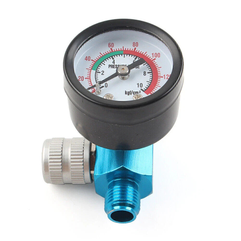 1/4" Air Pressure Gauge Regulator for Spray Gun