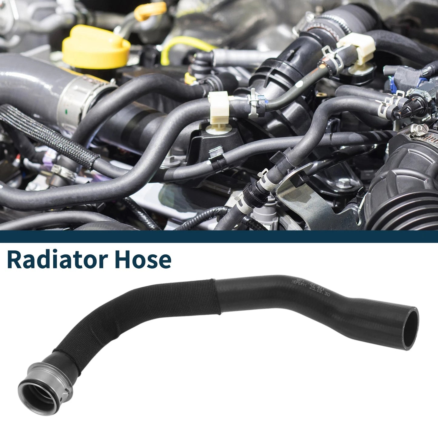 Radiator Hose No.9P1121611 for Porsche 718 Boxster (2017–2024) Upper