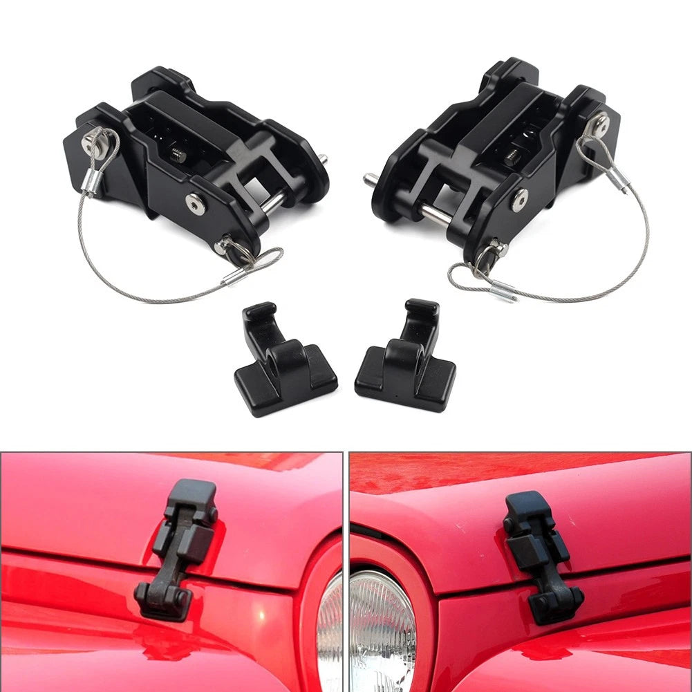 Right Side Fog Light Lamp Bezels for Jeep Wrangler (2013–2017)