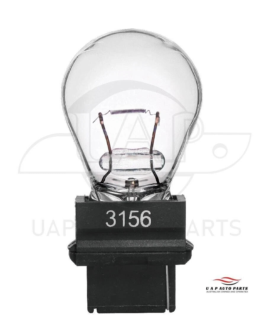Set of 2 Halogen Clear Wedge Front Indicator/Brake Light