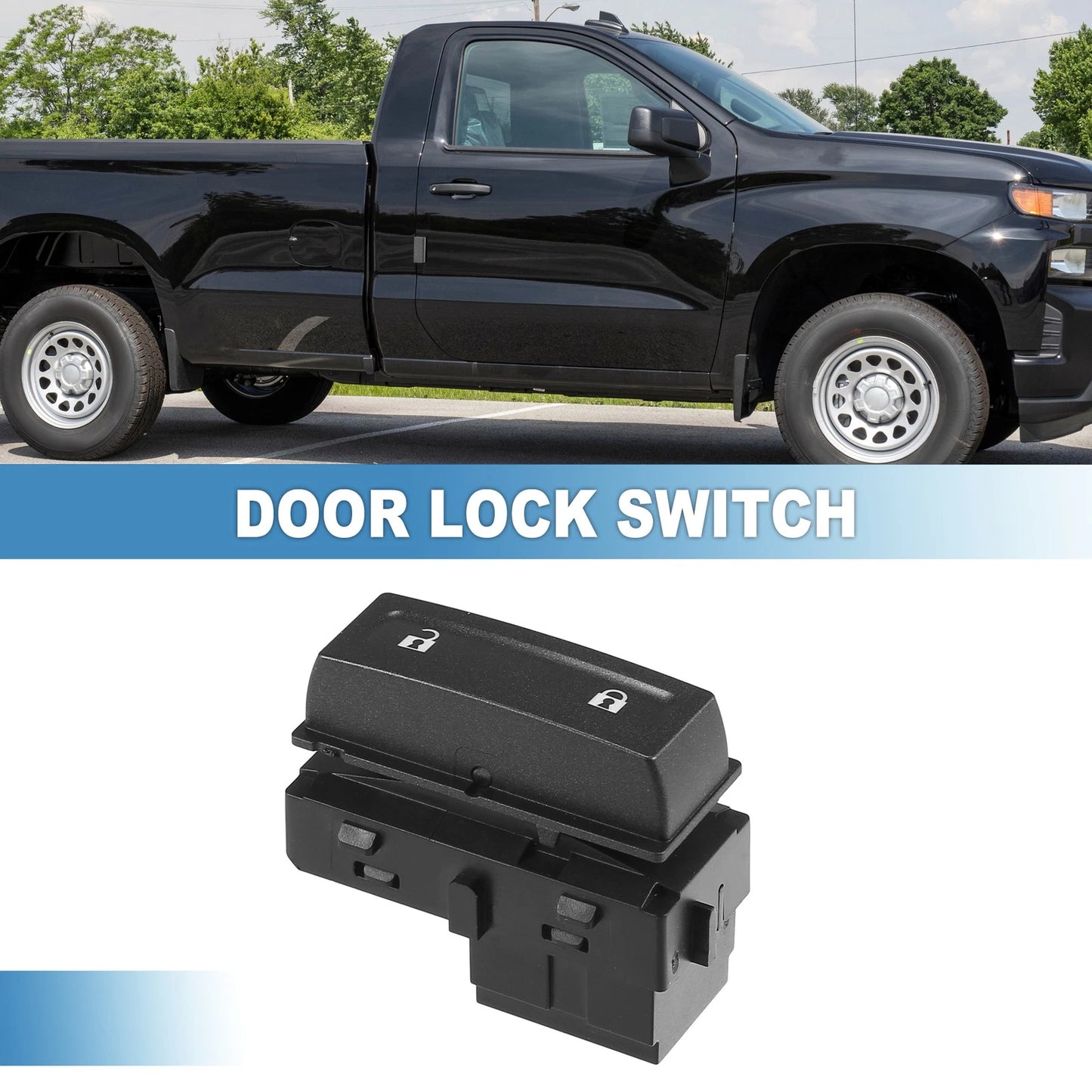 Door Lock Switch for Chevrolet Silverado 1500 (2016) No. 22901816