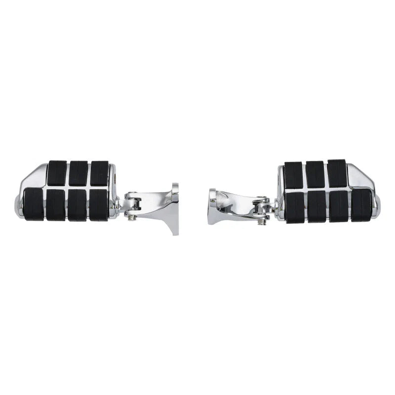Chrome Rear Footpeg Pair for Harley Touring Street Glide (1993-2025)