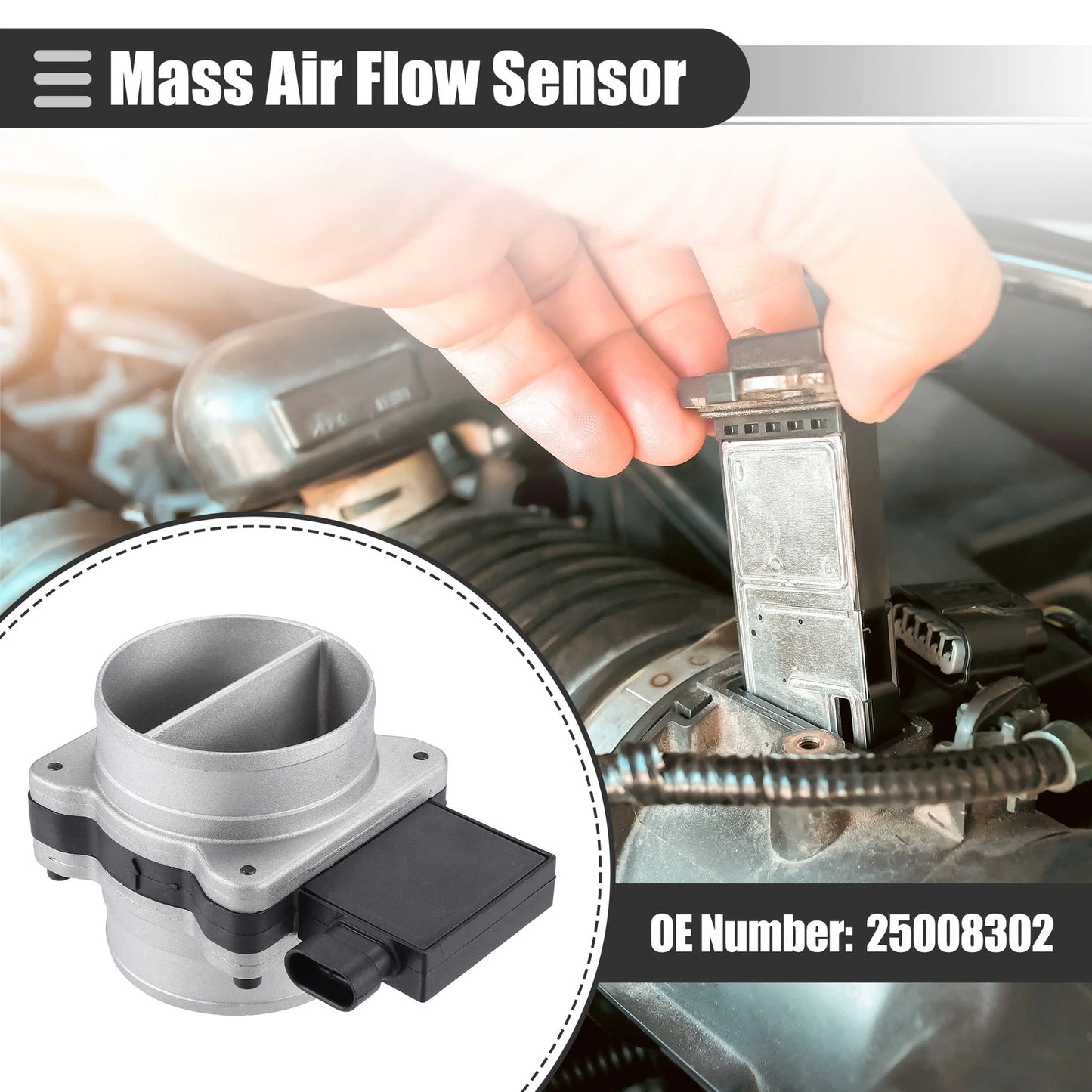 MAF Air Flow Sensor for Chevrolet Impala (2000–2005) No. 25008302