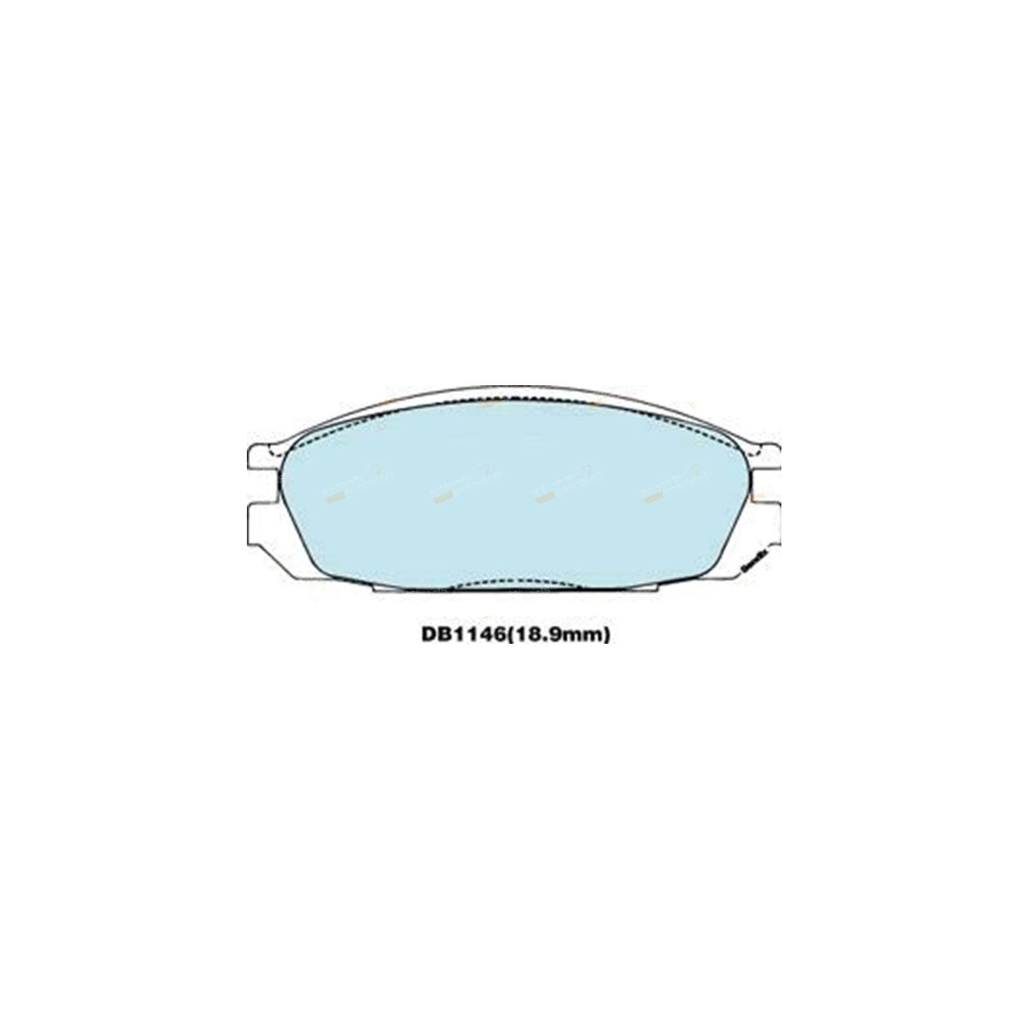 Set of 2 Slotted Drilled Disc Rotors for Nissan Patrol GQ Y60 (1988–1997)