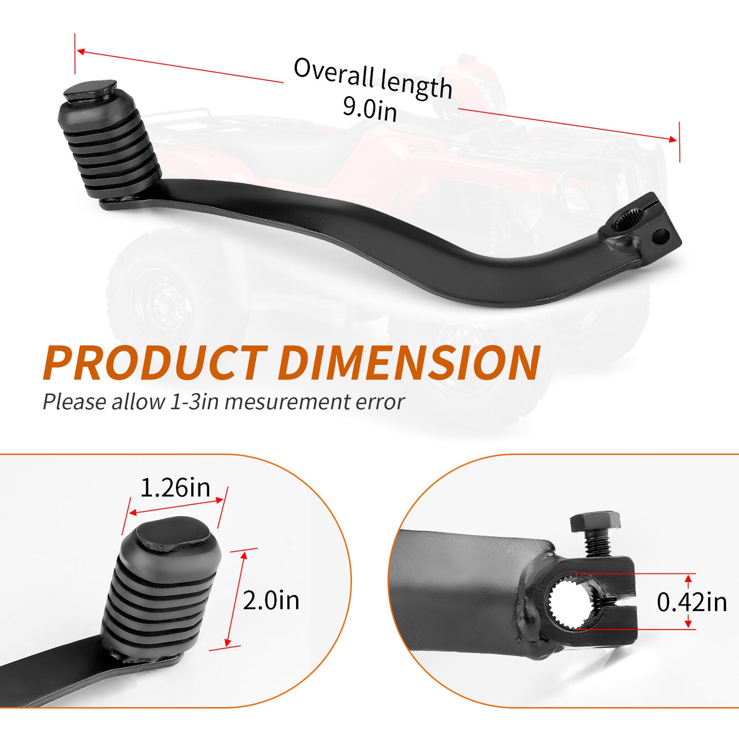 Gear Shifter for Honda TRX450 S FM Foreman 450 (2000–2006)