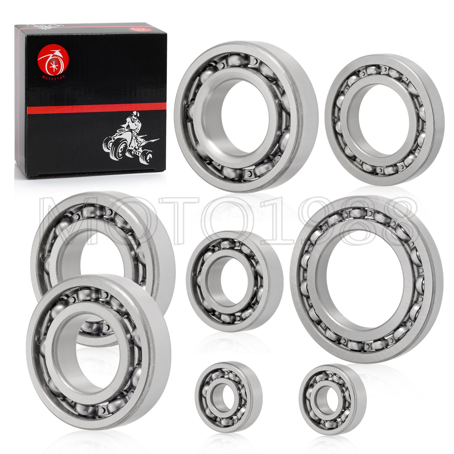 Engine Bearing Seal Gasket Rebuild Kit for Polaris Scrambler 400 (1995–2002)