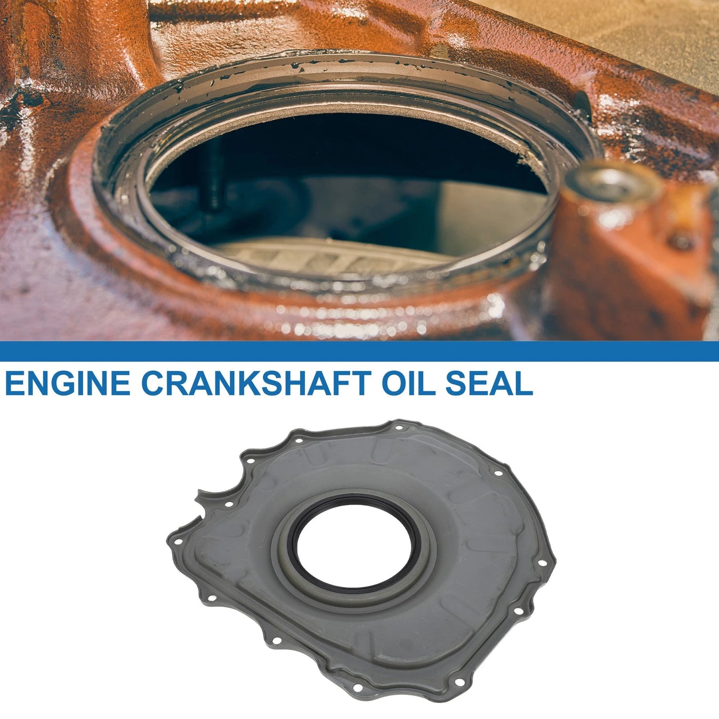 1 Pc Crankshaft Oil Seal with Flange for Land Rover Range Rover (No.LR043721)