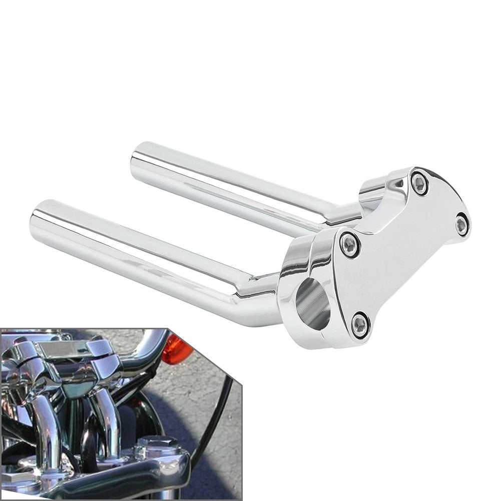 8.5" Pullback Handlebar Riser Top Clamp for Harley Sportster Dyna FXD Softail