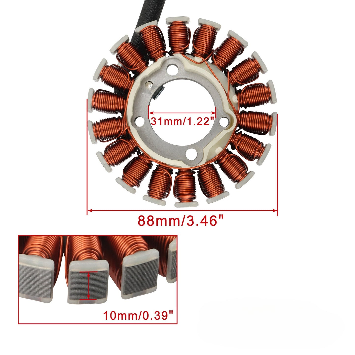 Stator for Yamaha WR 450 F (2012–2015)