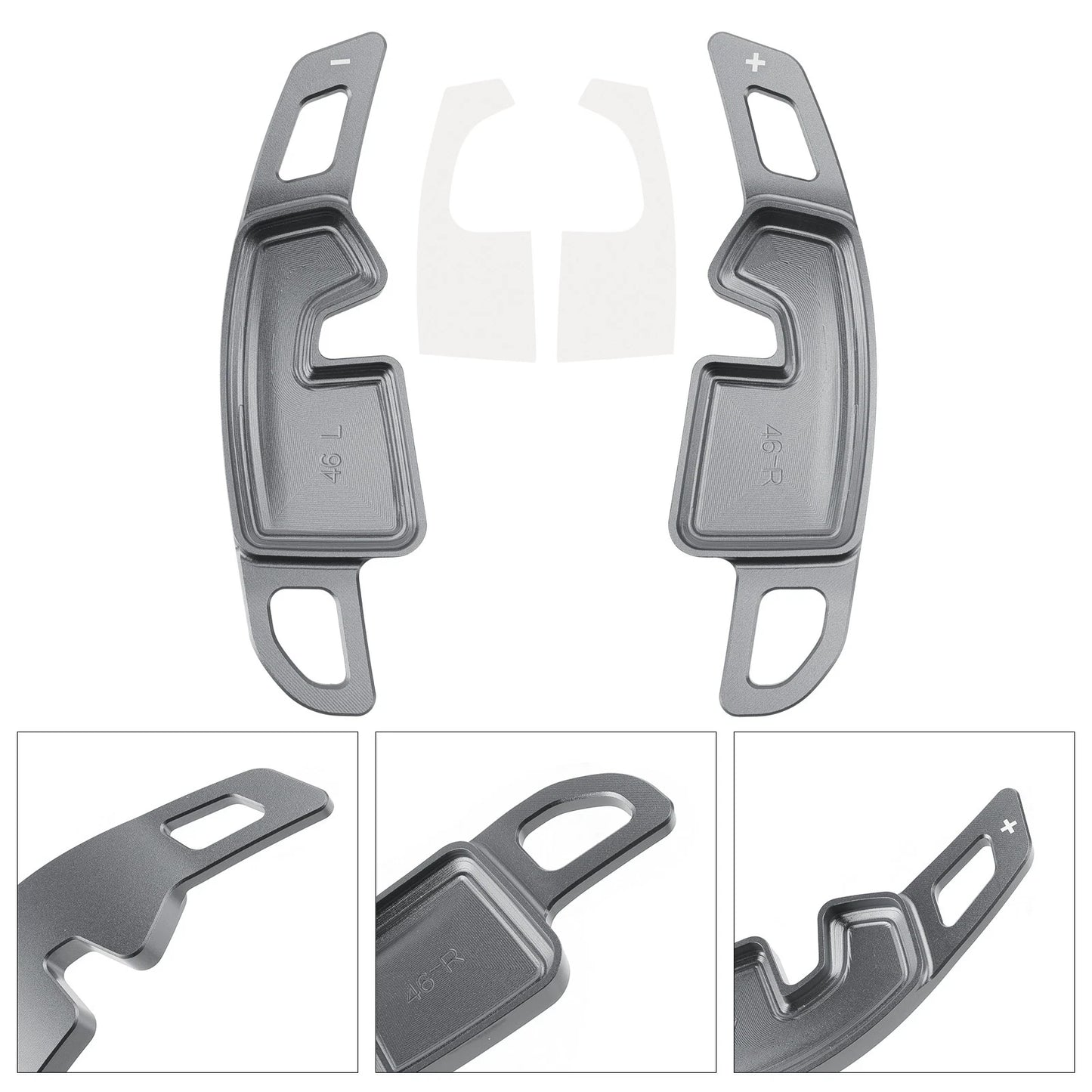 Bat Brow Batwing Fairing Accent Trim for Electra Glide, Street Glide, Trike (Black)