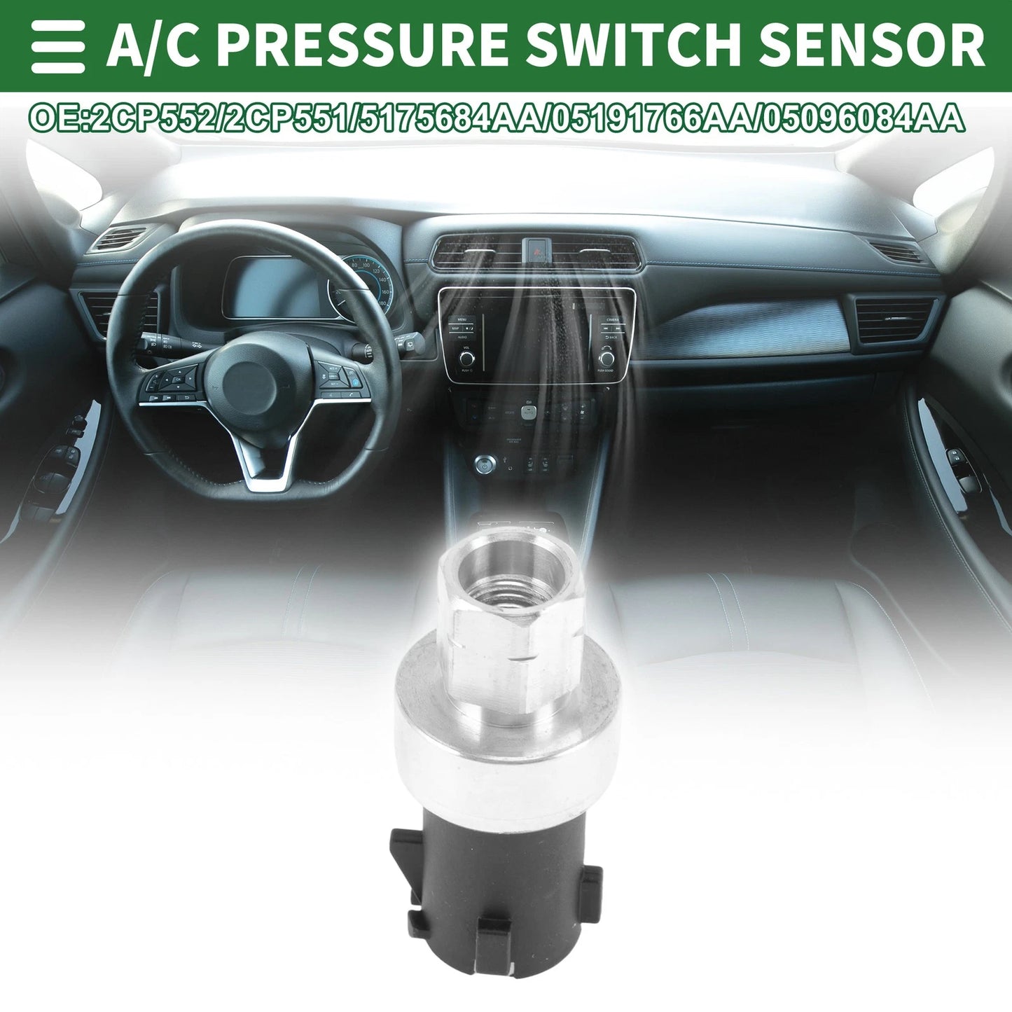 A/C Pressure Switch Sensor for Chrysler 200 (2011) 2CP552/2CP551