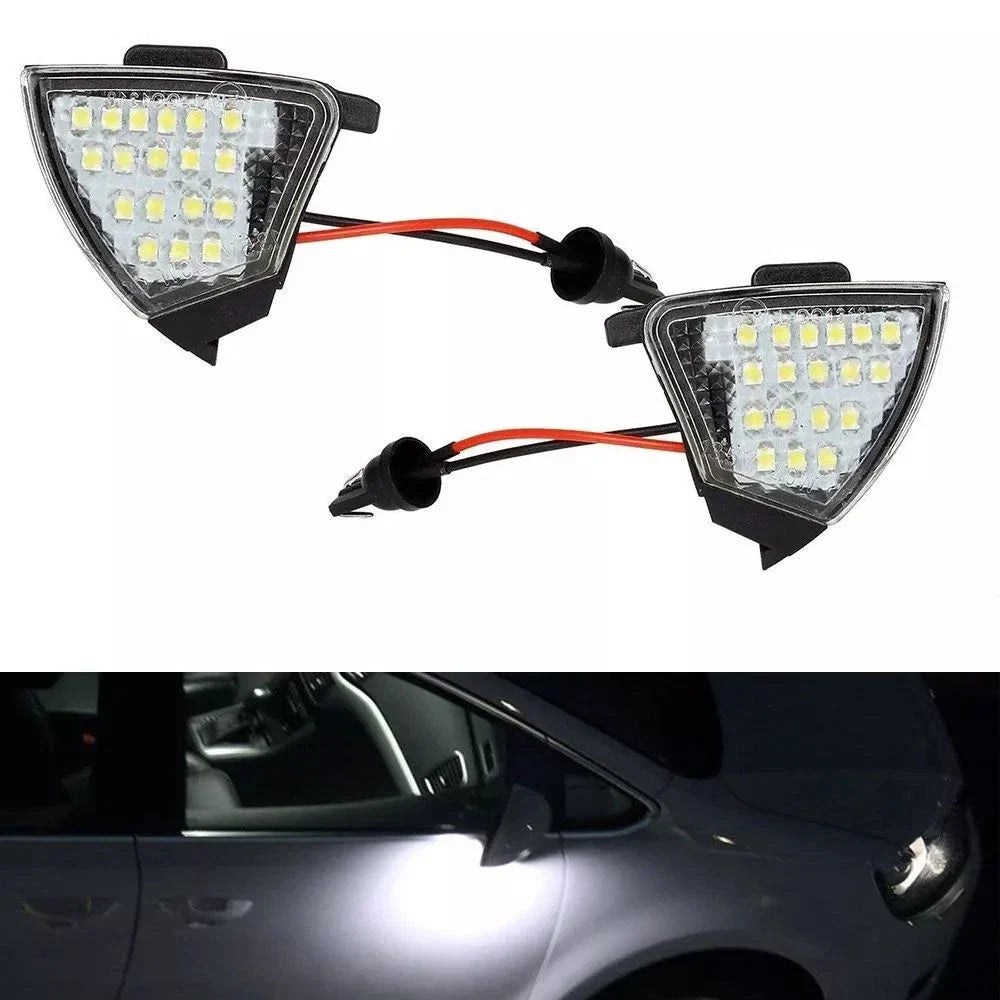 White LED Side Mirror Puddle Lamp for Golf 5/Jetta MK3/Passat B6 CC/Rabbit