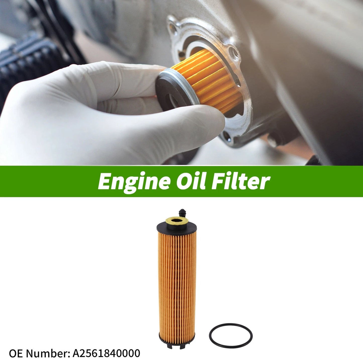Engine Oil Filter A2561840000 for Mercedes-Benz GLS450 (2016–2023)