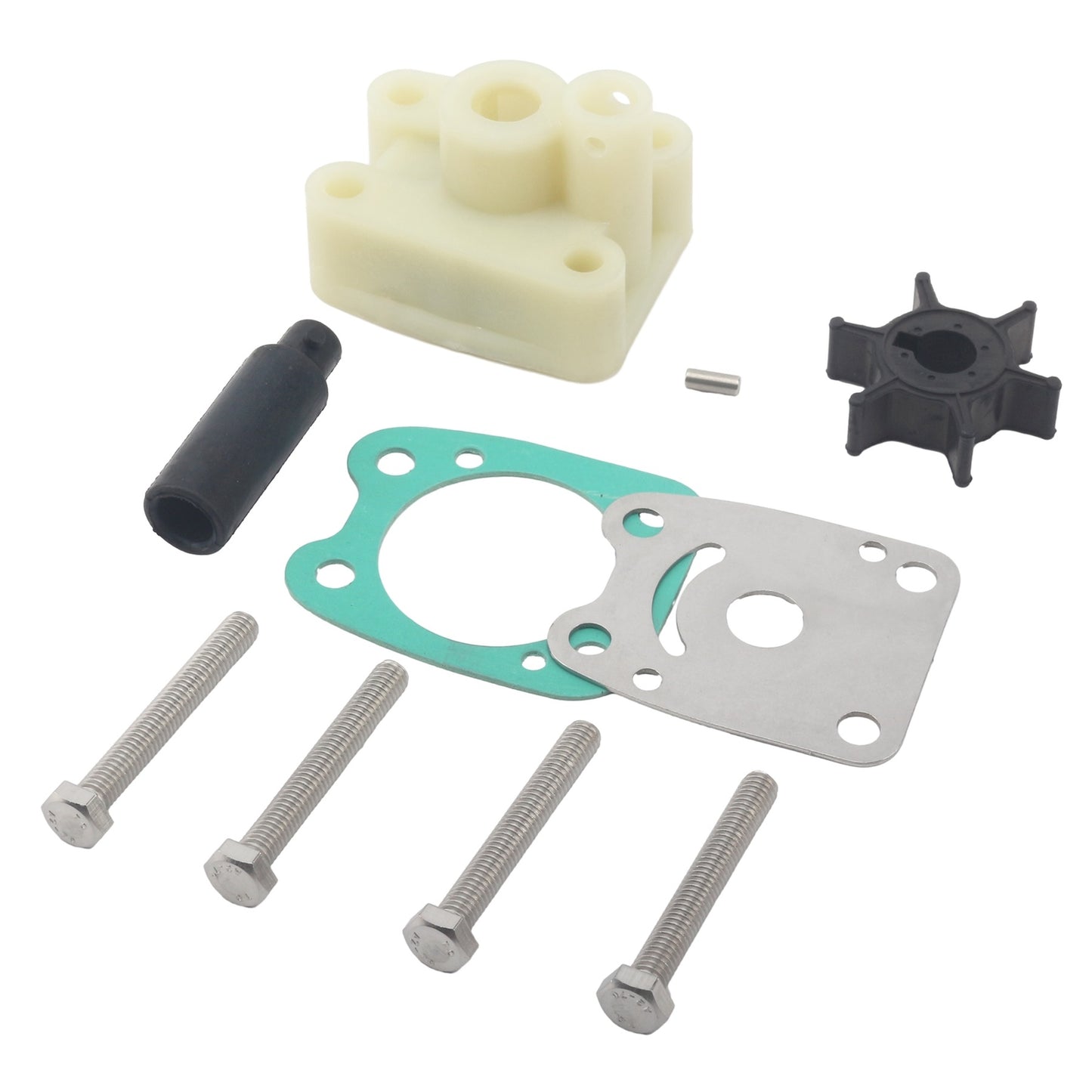 Water Pump Repair Kit for Yamaha 2-Stroke 4-5 HP & 4-Stroke 4-6 HP