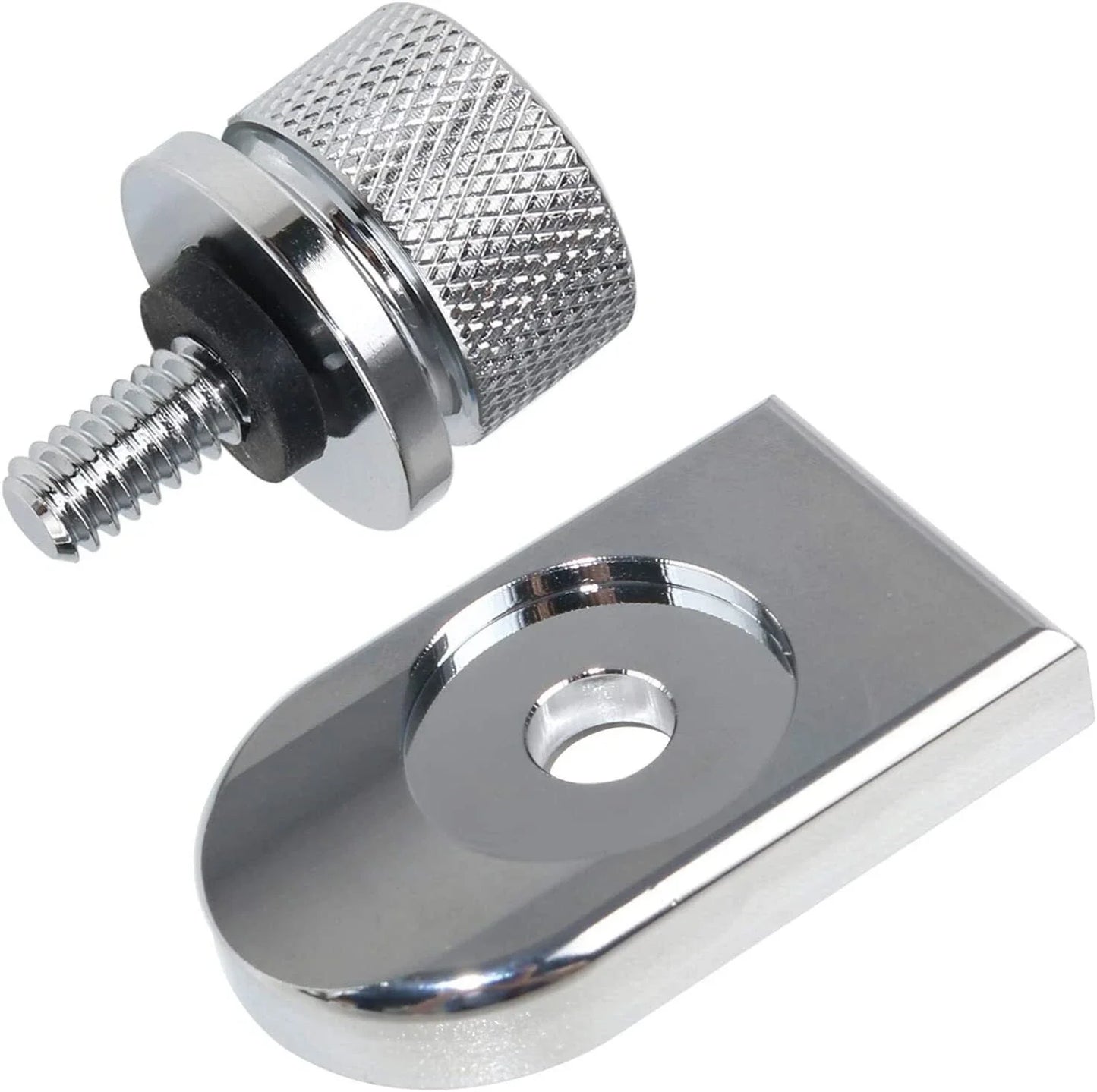 Aluminium Rear Fender Seat Screw Bolt Nut Cover Kit for Harley (1997-2023)