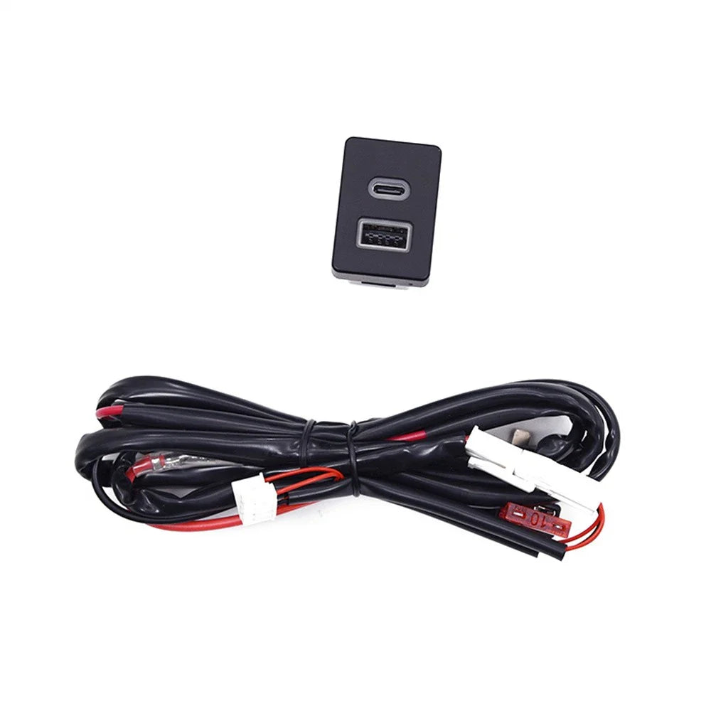 18W Type-C + QC3.0 Fast Charger for Ford Transit (2015-2023)