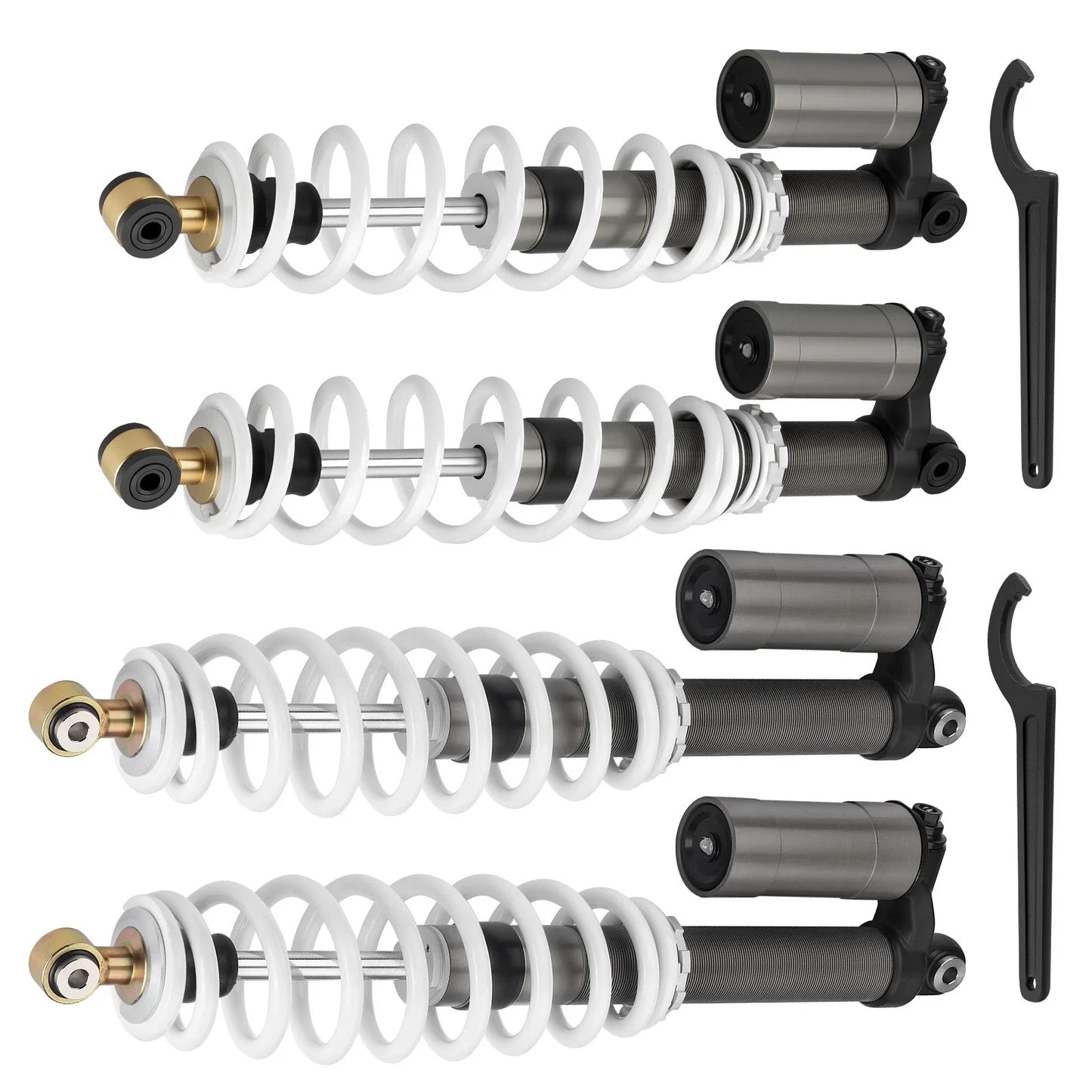 2 x Front/Rear Left & Right Shocks w/ Tool for Polaris RZR 800S (2009–2012)