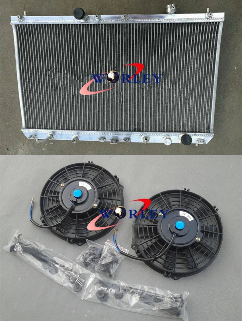 3 Rows Aluminum Radiator with Fan for Toyota Camry (1997–2002)