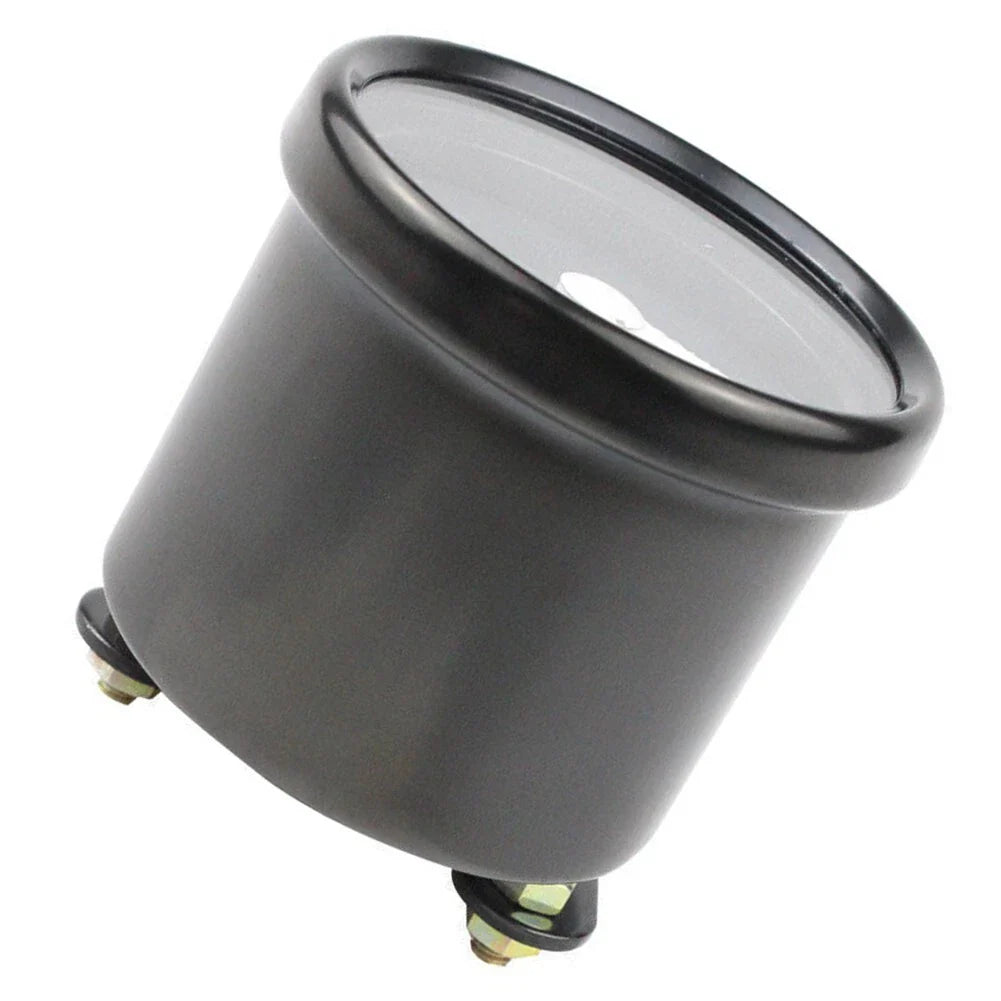 Tachometer 12V Backlit Analog 12000RPM Black for Motorcycle