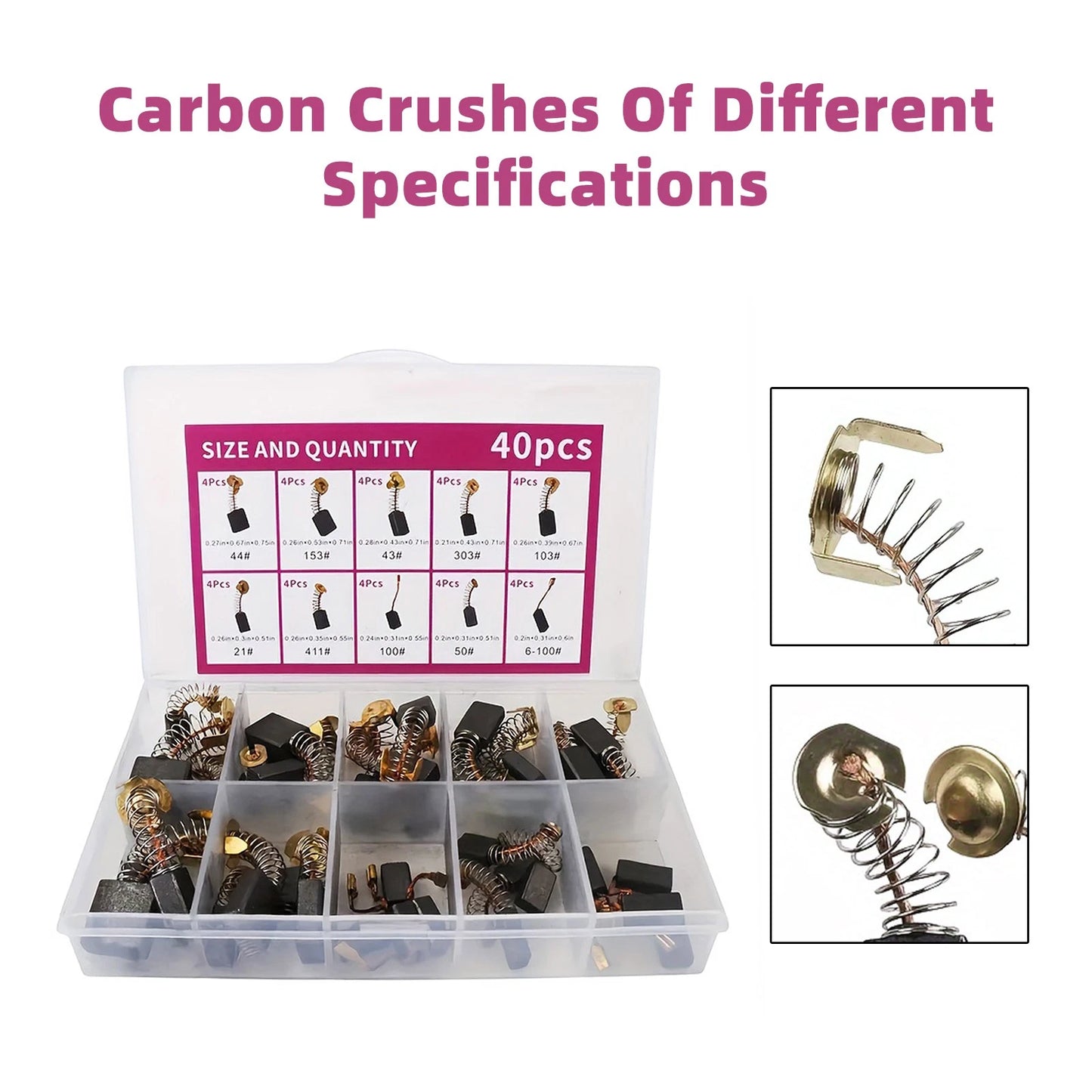 40 Coal Brushes for Electric Motor