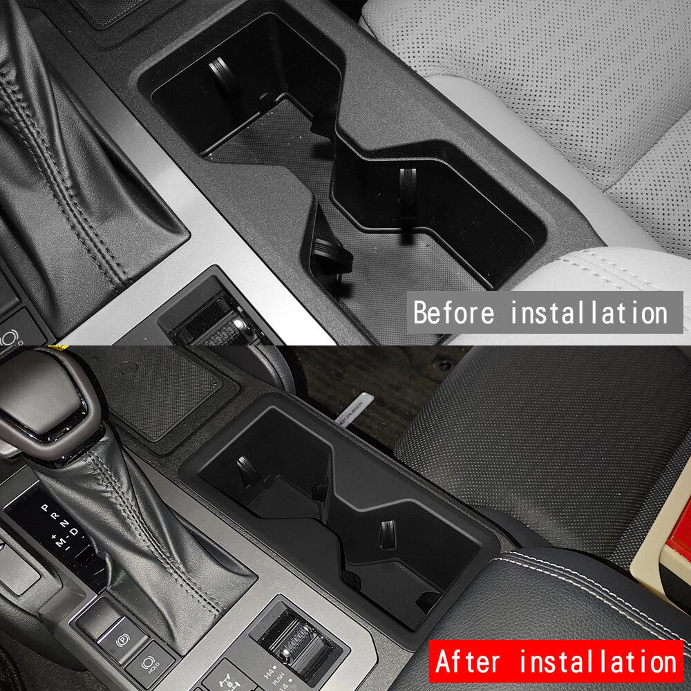 Silicone Cup Holder Panel Cover 1x for Toyota LC250 Land Cruiser (2024–2025)