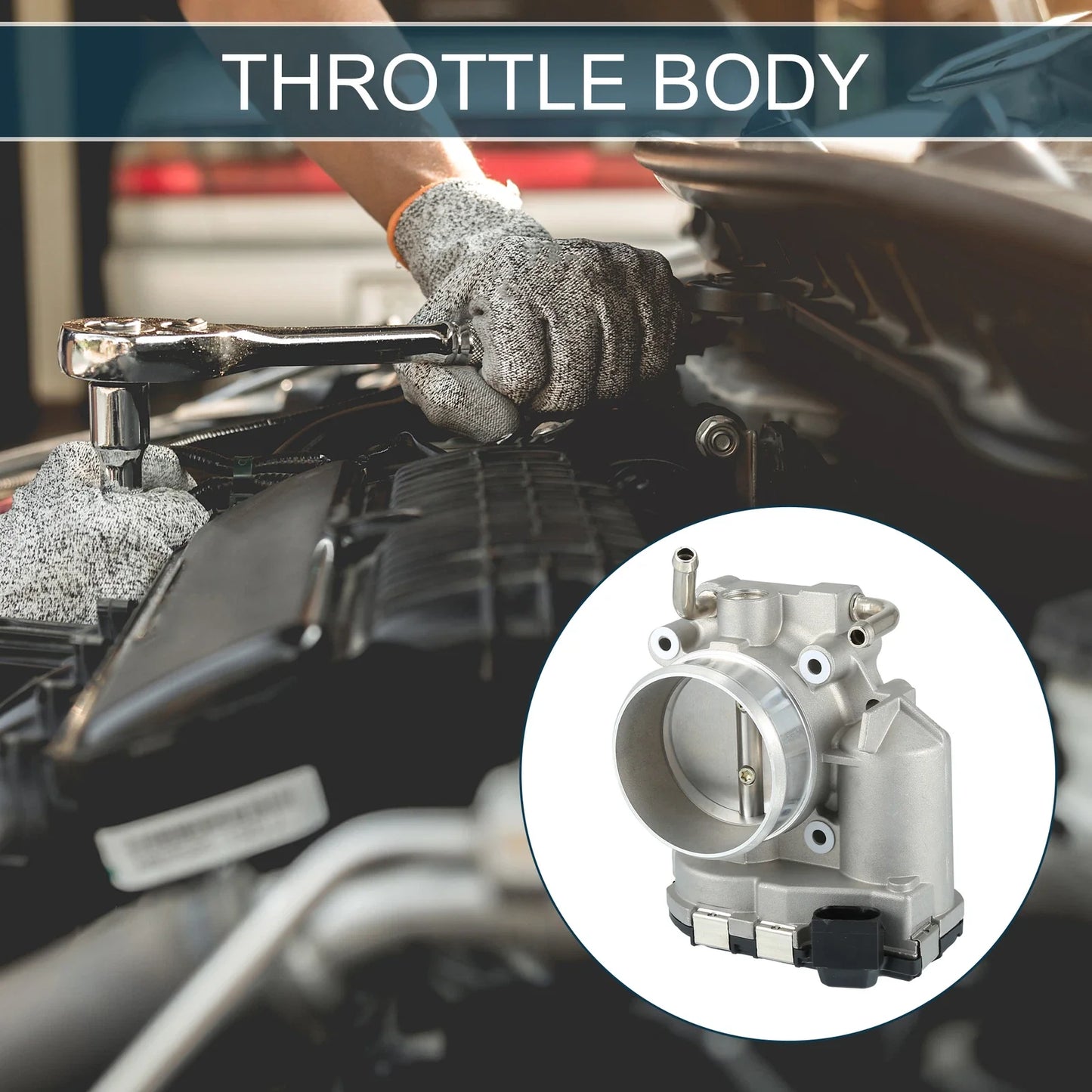 Throttle Body Actuator for Hyundai Santa Fe 2.4L L4 (2010-2012)