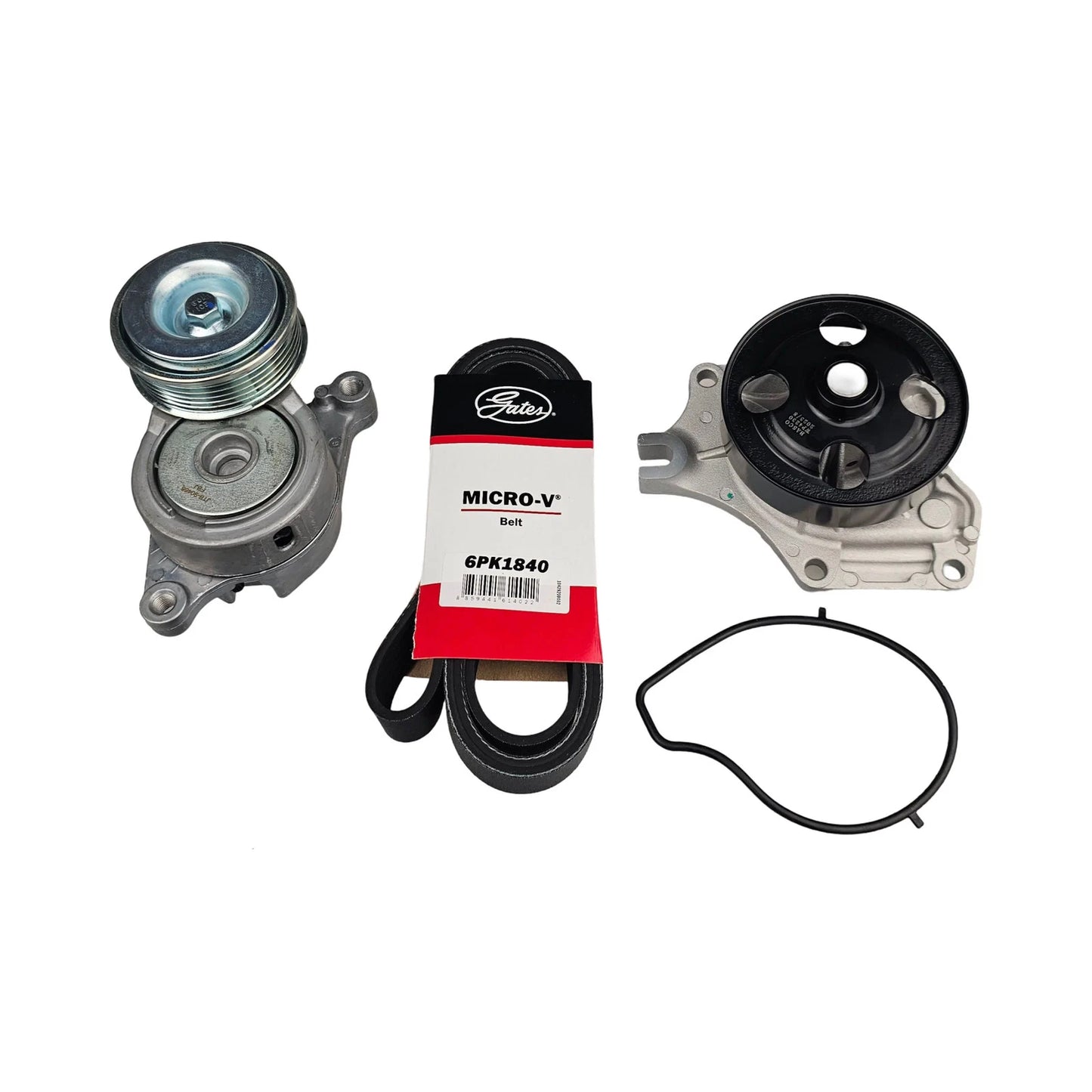 Engine Drive Belt Tensioner & Water Pump Kit for Mazda 2 (2007–2014)
