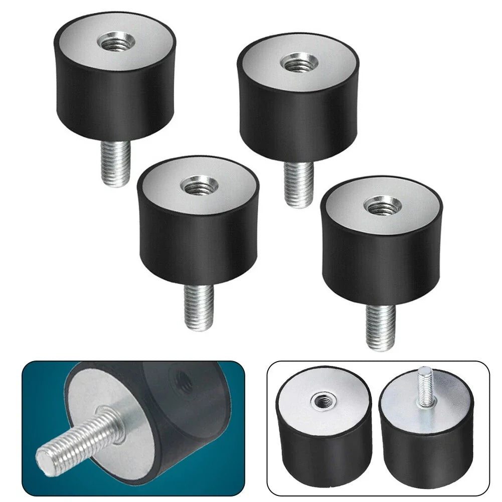 Anti Vibration 4Pcs M8 Rubber Mounts Isolator Bobbins for Car Exhaust System