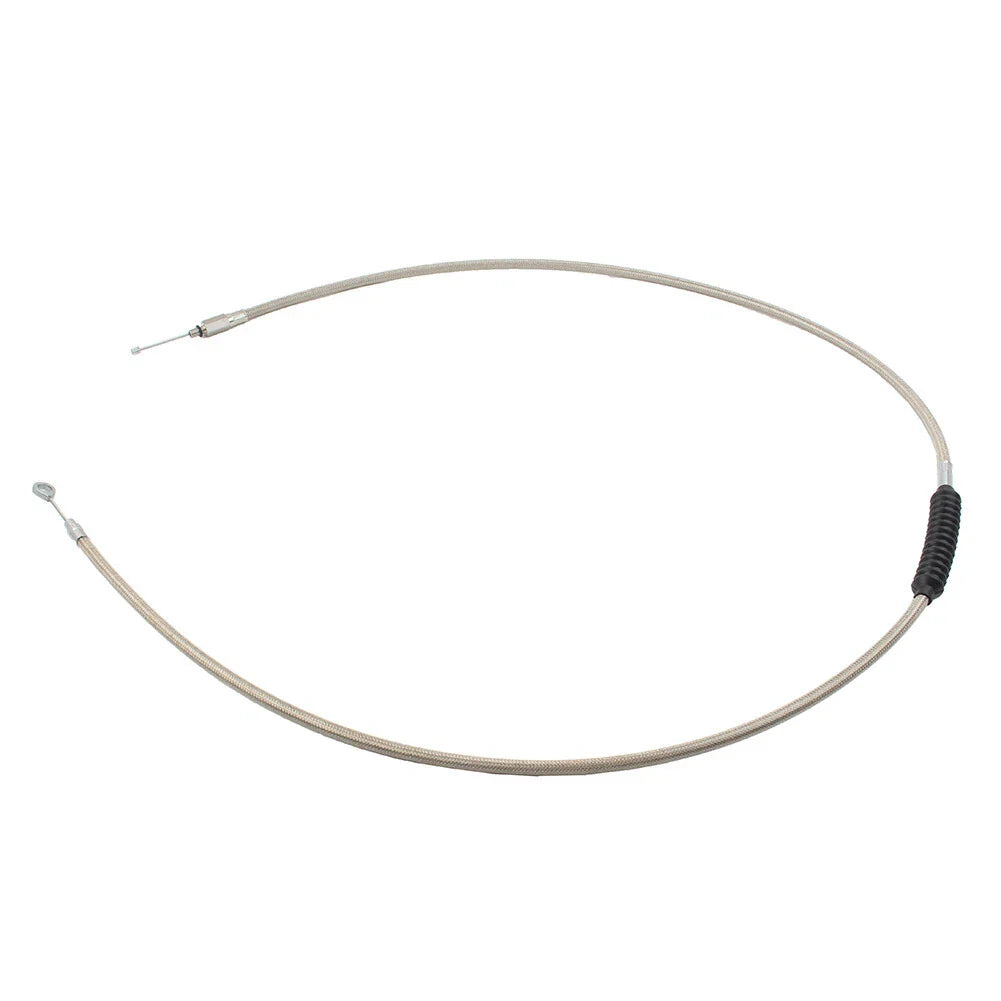 Stainless Clutch Cable for Harley Dyna FXDWG, Softail Fatboy, Road Glide (2000-2017)
