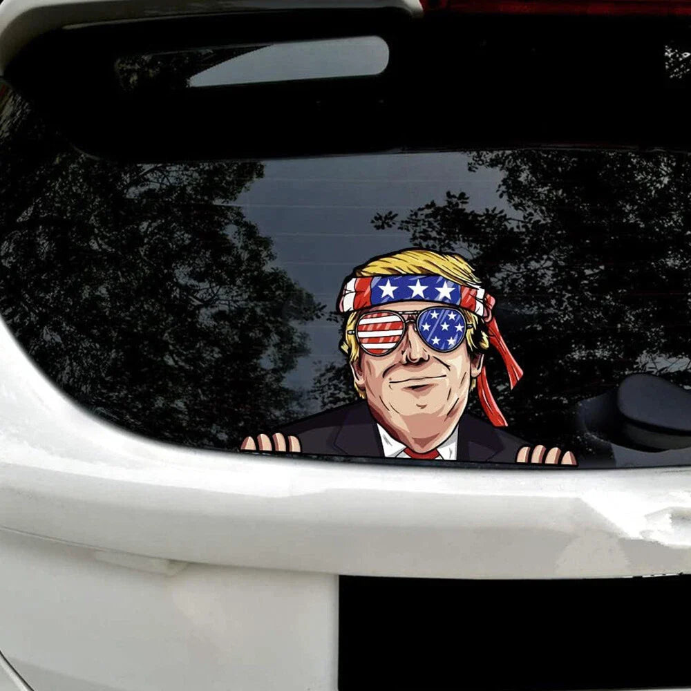 Waterproof Vinyl Car Sticker Funny Decal for Window Bumper
