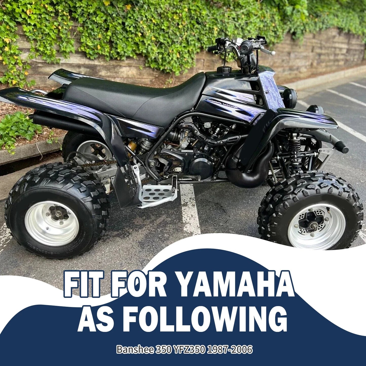 Airbox Lid Cover W/Seal for Yamaha Banshee YFZ 350 (1987–2006)